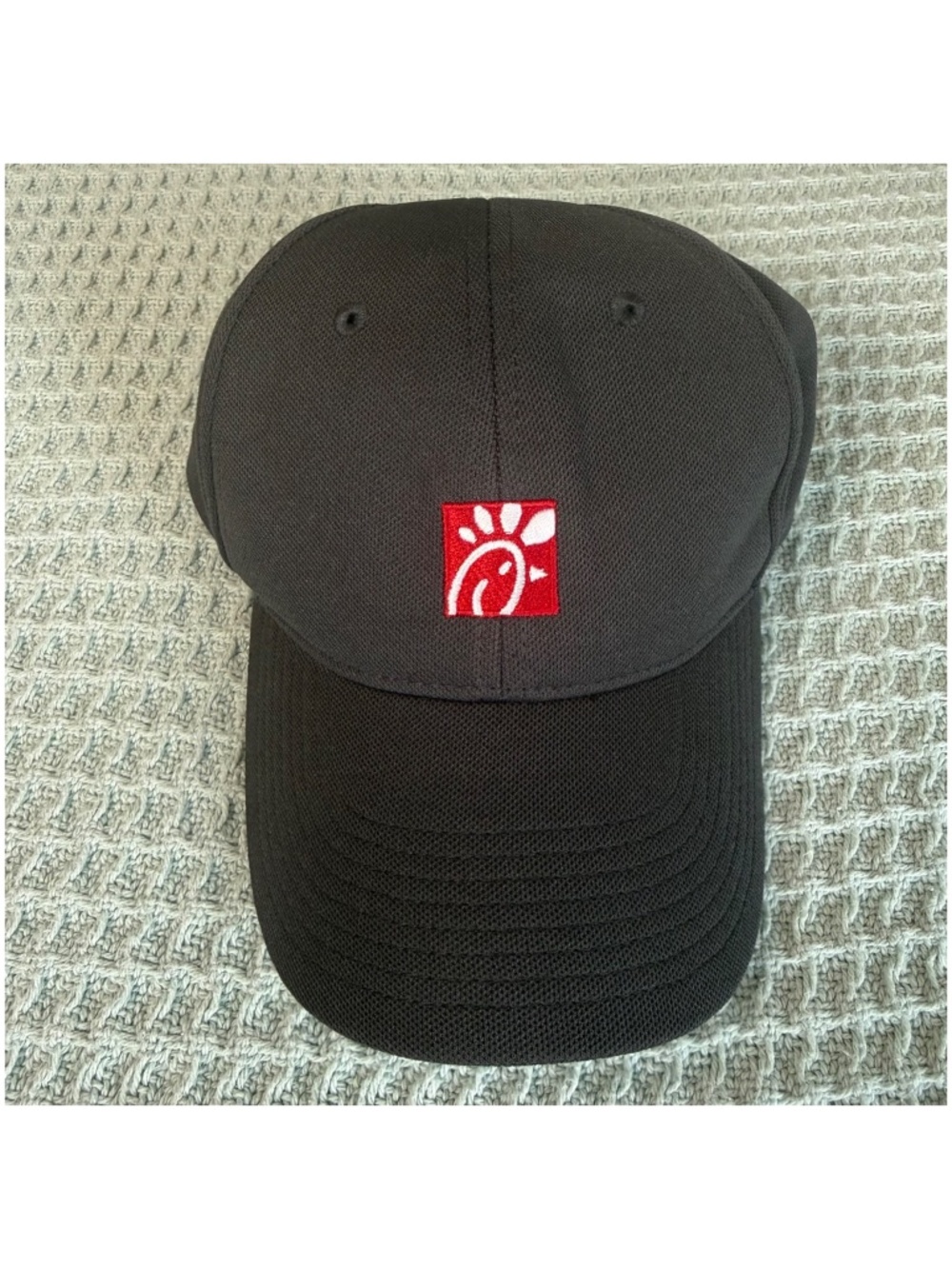 Chick-fil-a Hat Cap Team Style Oobe Gray Work Employee Uniform Adult Adjustable